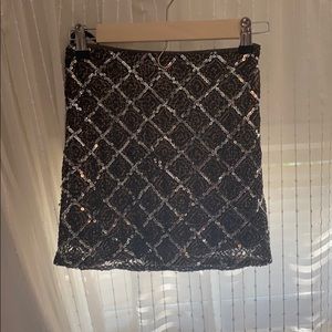 Sequin skirt